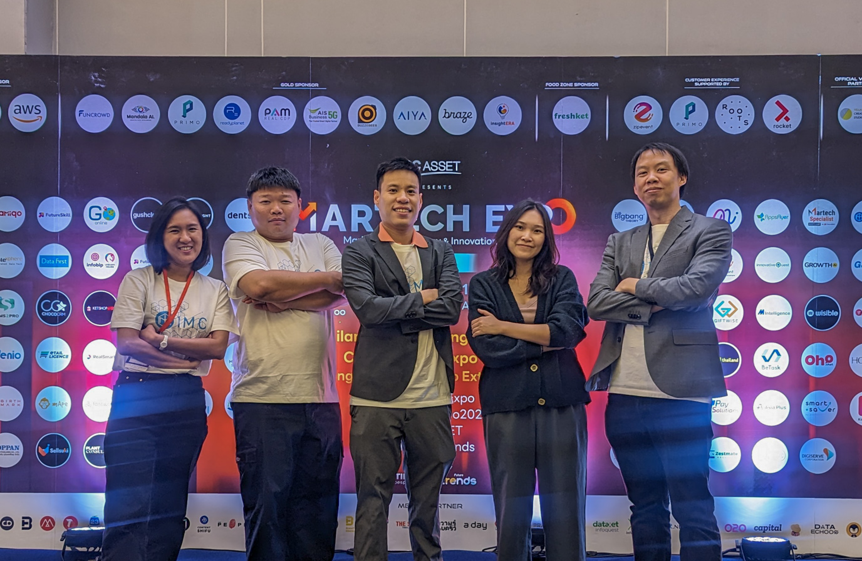 ภาพบรรยากาศงาน MarTech Expo 2024 กับ IMC